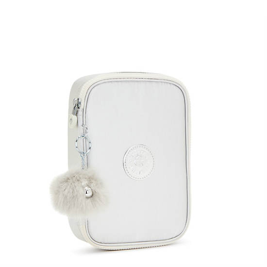 Sacs Kipling 100 Pens Metallic Case Beige | FR 1183AH
